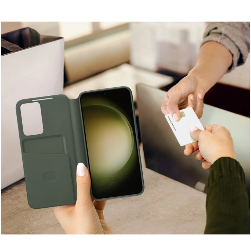 قیمت و خرید کیف هوشمند Smart View Wallet Case ZS911 سامسونگ Galaxy S23